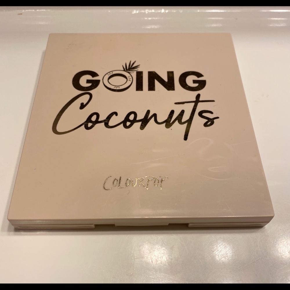 Colourpop Going Coconuts eyeshadow palette